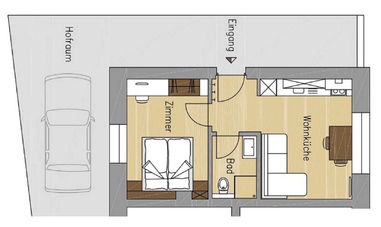 Ferienwohnung Schnalstal " Die Schneiderei " Senales/Schnals Eksteriør billede